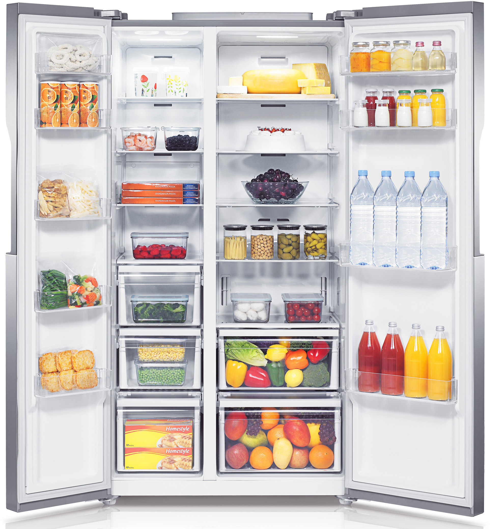 Холодильники новые модели. Холодильник Samsung RS-552 NRUASL. Холодильник Side by Side Samsung rs21hklmr. Самсунг холодильник Сайд-бай-Сайд белый. Холодильник самсунг rs61r5041sl.