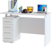 Компьютерный стол Сокол КСТ-106.1 (белый)