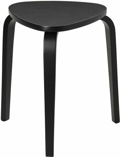 Табурет Ikea Кюрре (черный) 304.349.78