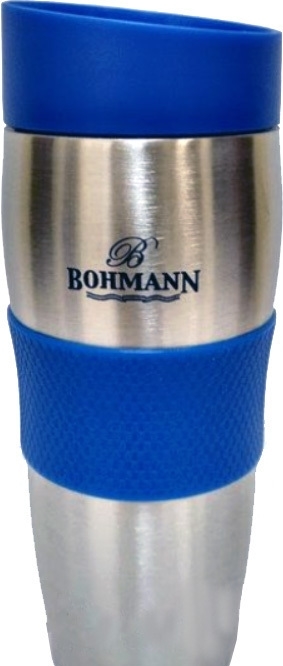 Термокружка BOHMANN BH-4456 0.38л (синий)