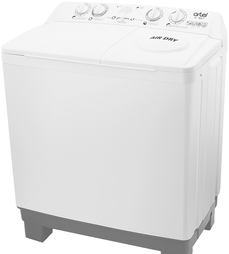 Активаторная стиральная машина Artel TC100P (белый/серый)